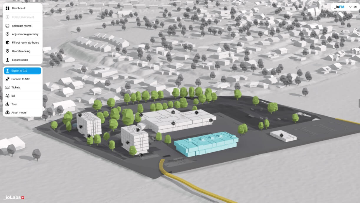 BIM/GIS Integration 3D urban model